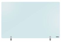 Plexiglas scherm 65 x 100 cm, inclusief tafelklemmen