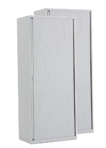Laagste prijs | Roldeurkast Wit |198 x 80 cm | set van 2