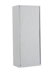 Bisley roldeurkast wit, 198 x 80 cm