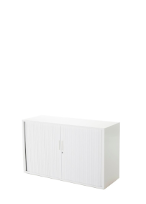 Roldeurkast BNZ, 72,5 x 120 x 43 cm, wit