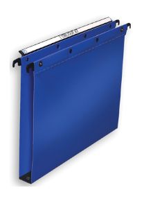 Hangmappen L'Oblique AZ polypro blauw, A4 U-bodem (30 mm), 10 stuks