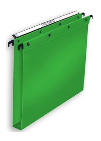 Hangmappen L'Oblique AZO groen, A4 U-bodem (30 mm), 25 stuks