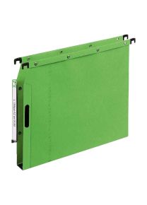 Hangmappen L'Oblique AZV groen, A4 lateraal U-bodem (30 mm), 25 stuks