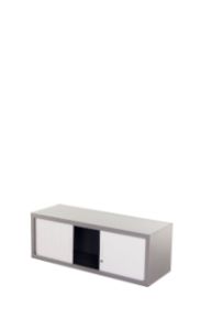 Tweede keus Robberechts Cube opzetkast, 42,5 x 120 x 43 cm, aluminium met witte deuren