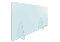 Plexiglas tafelscherm, 65 x 160 cm